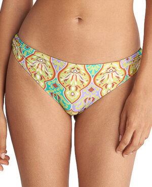 'LILA DAMASK' ΜΑΓΙΟ ΜΠΙΚΙΝΙ ΣΛΙΠ ΜΕ ΤΥΠΩΜΑ ΚΑΤΩ ΜΕΡΟΣ